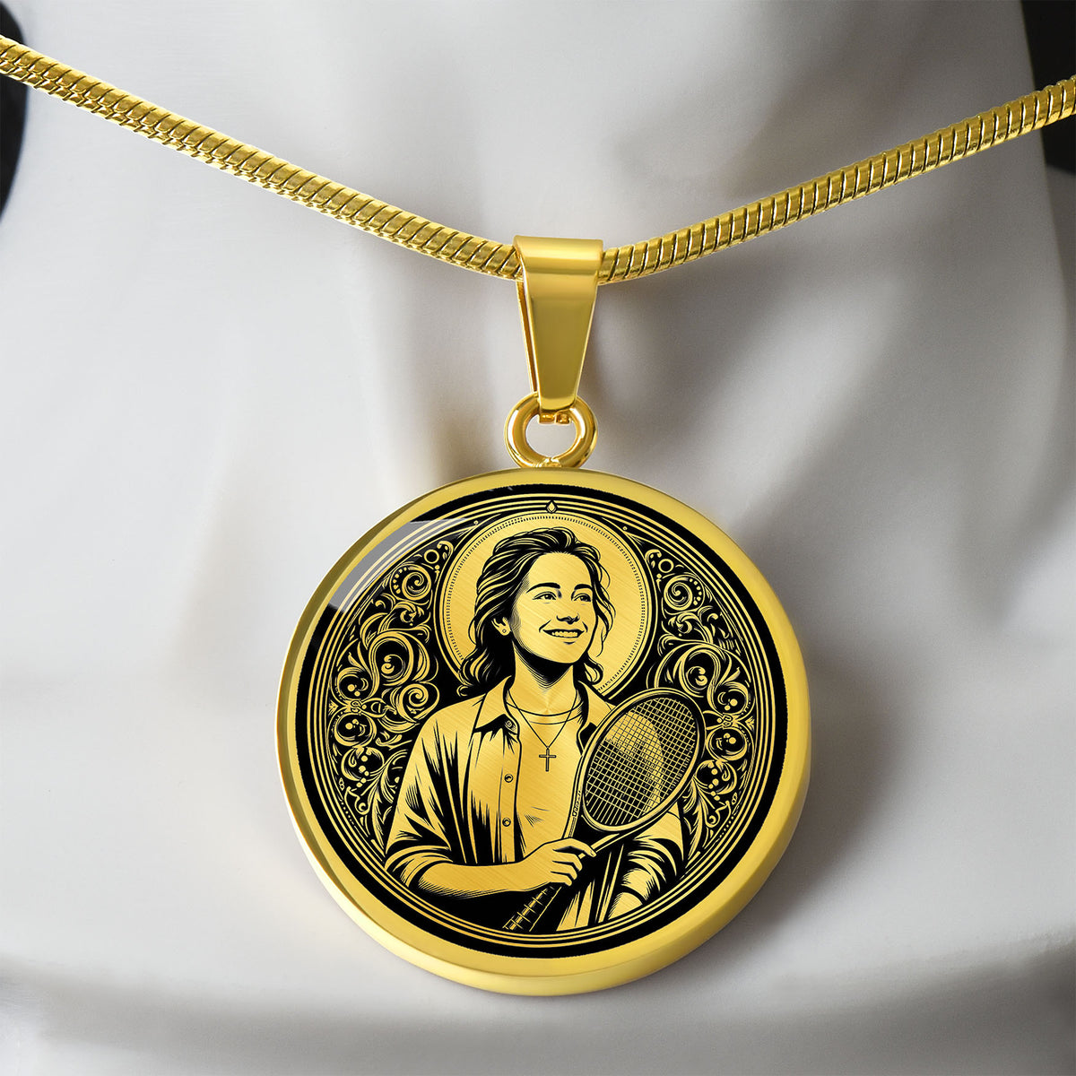 Blessed Chiara Badano Medal Necklace – Female Patron Saint for Young Athletes
