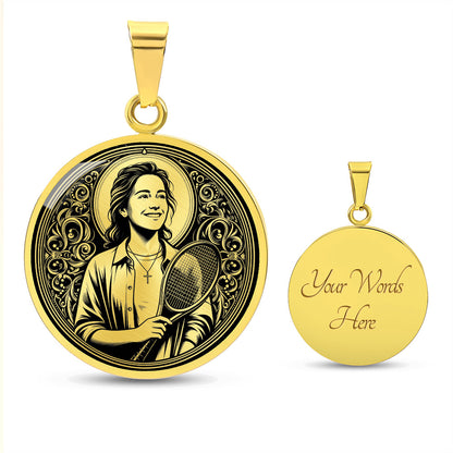 Blessed Chiara Badano Medal Necklace – Female Patron Saint for Young Athletes