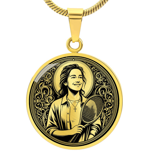 Blessed Chiara Badano Medal Necklace – Female Patron Saint for Young Athletes