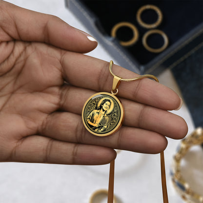 Blessed Chiara Badano Medal Necklace – Female Patron Saint for Young Athletes