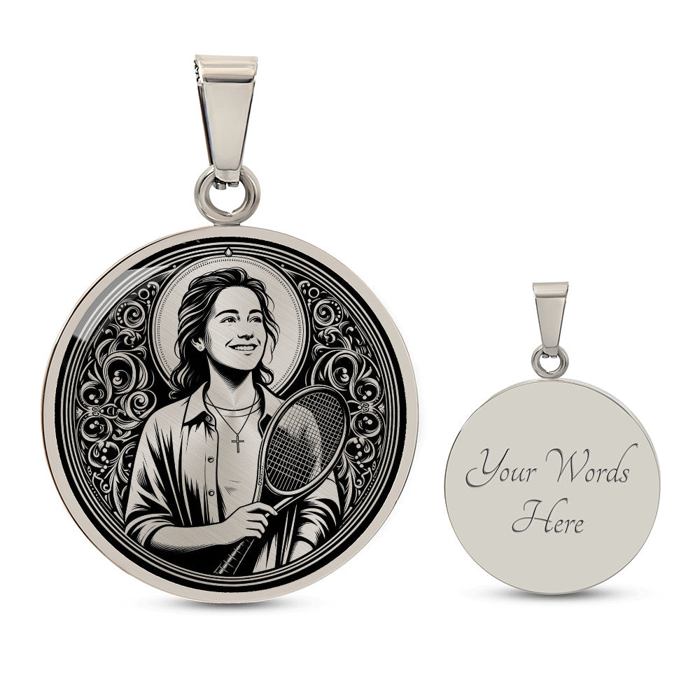 Blessed Chiara Badano Medal Necklace – Female Patron Saint for Young Athletes