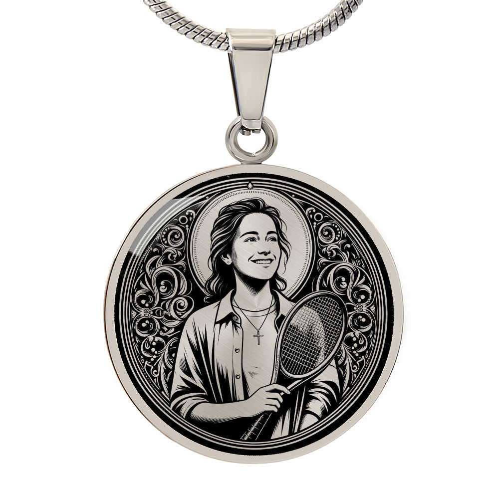 Blessed Chiara Badano Medal Necklace – Female Patron Saint for Young Athletes