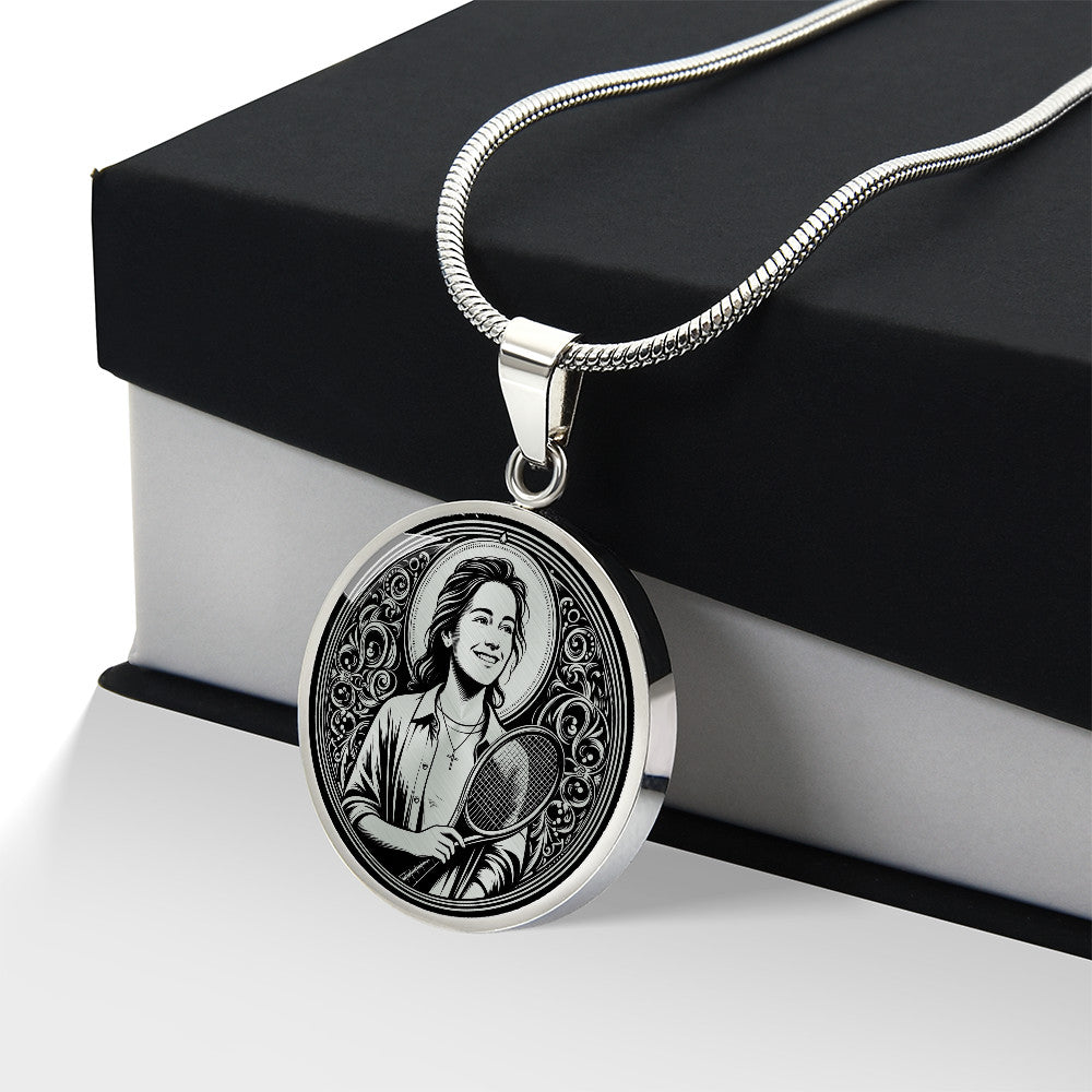 Blessed Chiara Badano Medal Necklace – Female Patron Saint for Young Athletes