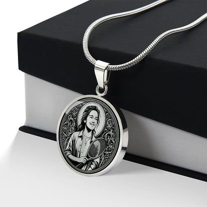 Blessed Chiara Badano Medal Necklace – Female Patron Saint for Young Athletes
