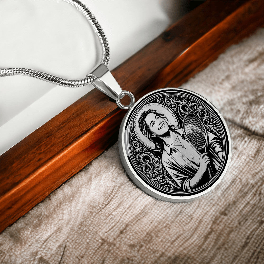 Blessed Chiara Badano Medal Necklace – Female Patron Saint for Young Athletes