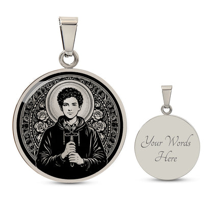 Saint Carlo Acutis Medal Necklace - Patron Saint of the Internet