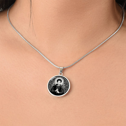 Saint Carlo Acutis Medal Necklace - Patron Saint of the Internet
