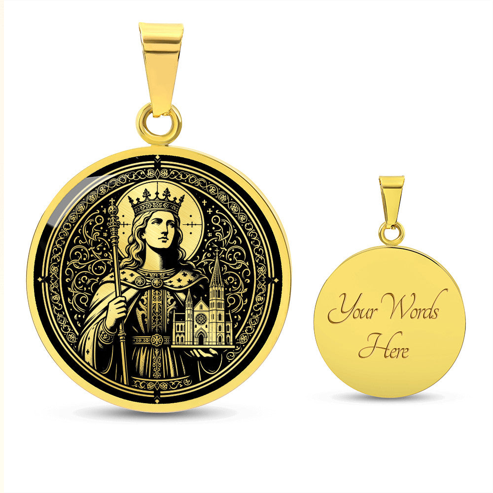 Saint Cunigunde Medal Necklace – Empress, Wife of Saint Henry II