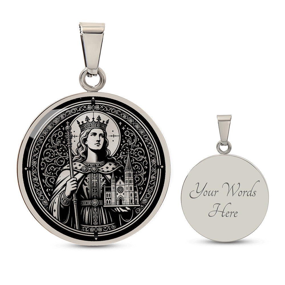 Saint Cunigunde Medal Necklace – Empress, Wife of Saint Henry II
