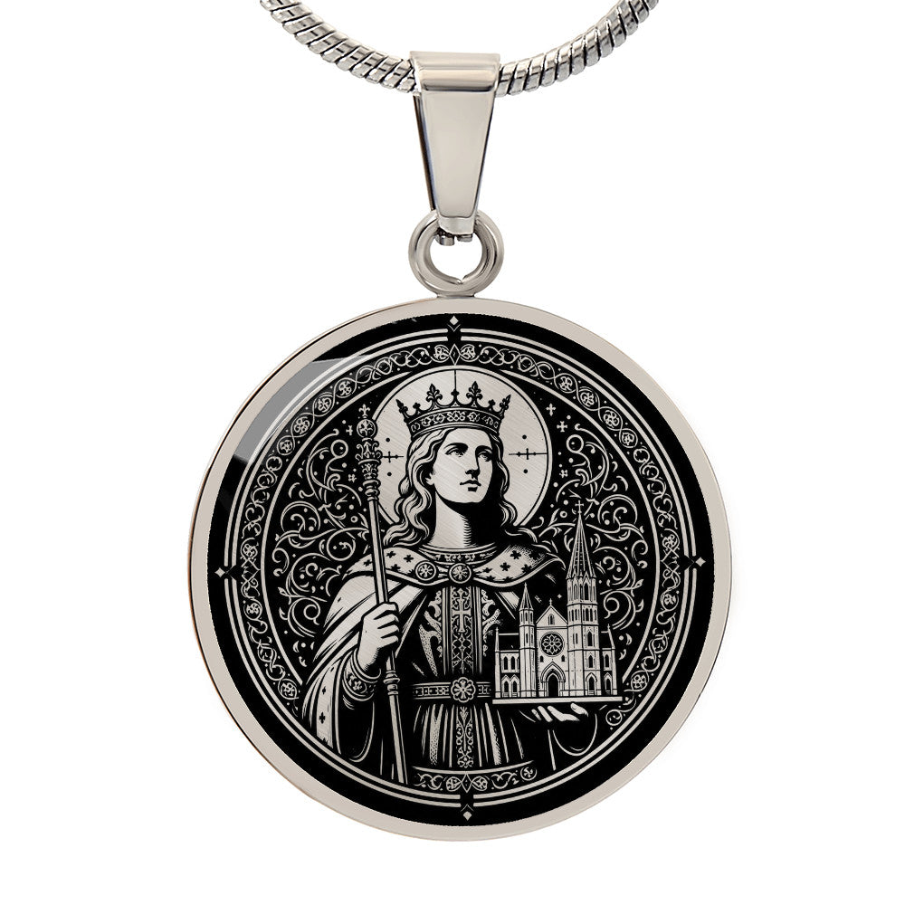 Saint Cunigunde Medal Necklace – Empress, Wife of Saint Henry II