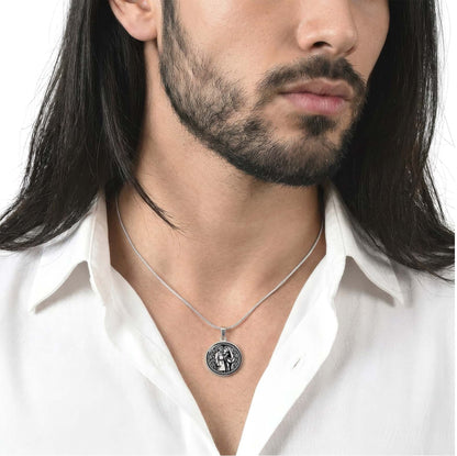 Saint Eligius Medal Necklace - Patron Saint of Veterinarians