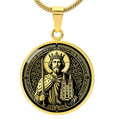 Saint Henry II Medal Necklace – Patron Saint of Childless Couples