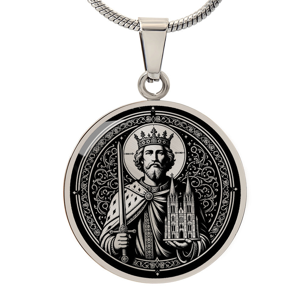 Saint Henry II Medal Necklace – Patron Saint of Childless Couples