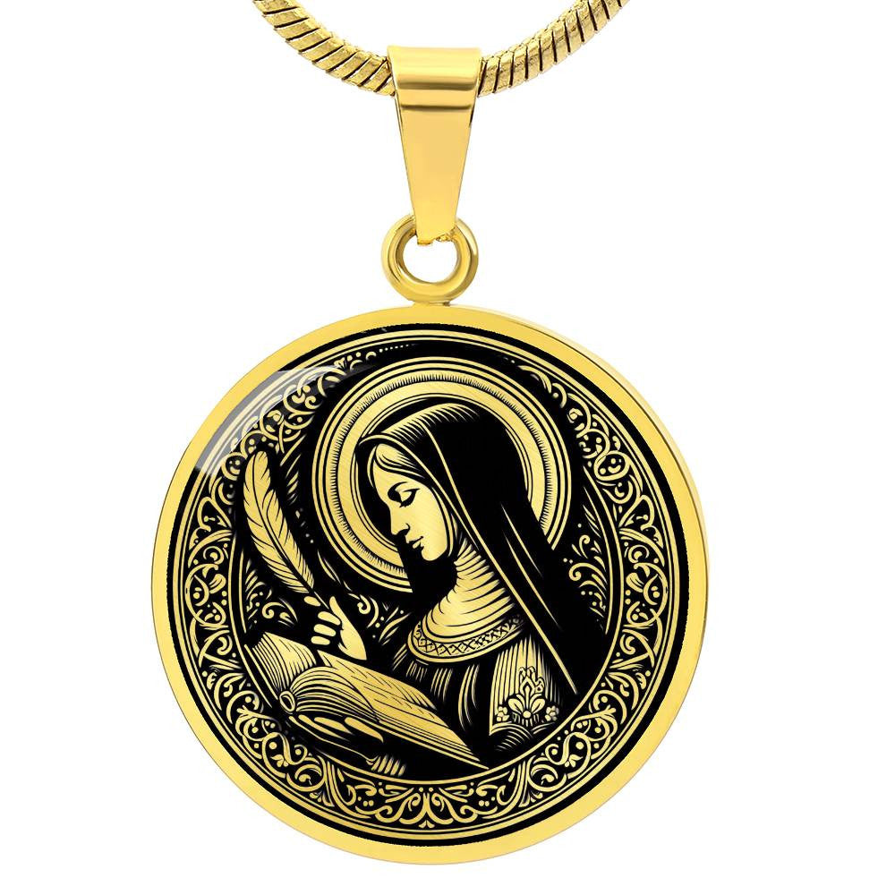 Saint Hildegard of Bingen Medal - Mystic, Composer, Healer