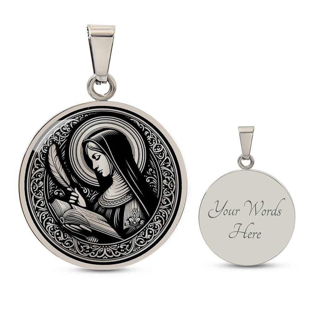 Saint Hildegard of Bingen Medal - Mystic, Composer, Healer
