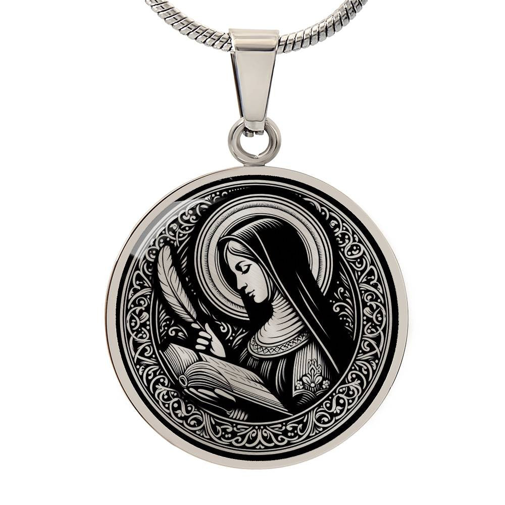 Saint Hildegard of Bingen Medal - Mystic, Composer, Healer