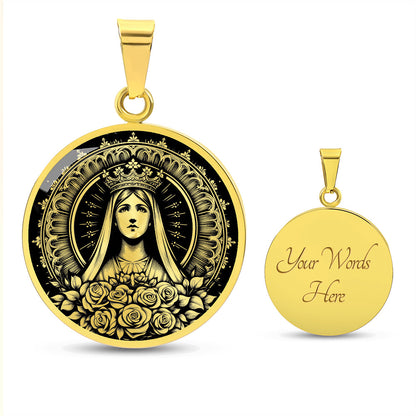 Saint Isabella of Portugal Medal Necklace – The Peacemaker Queen
