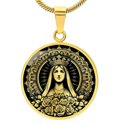 Saint Isabella of Portugal Medal Necklace – The Peacemaker Queen