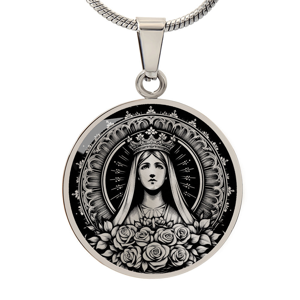 Saint Isabella of Portugal Medal Necklace – The Peacemaker Queen