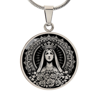 Saint Isabella of Portugal Medal Necklace – The Peacemaker Queen