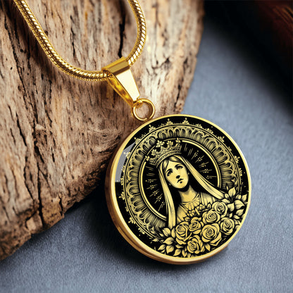Saint Isabella of Portugal Medal Necklace – The Peacemaker Queen