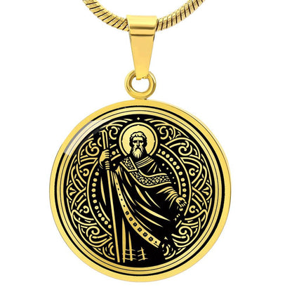 Saint James the Greater Medal Necklace - Patron Saint of Spain and Pilgrims
