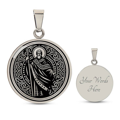 Saint James the Greater Medal Necklace - Patron Saint of Spain and Pilgrims