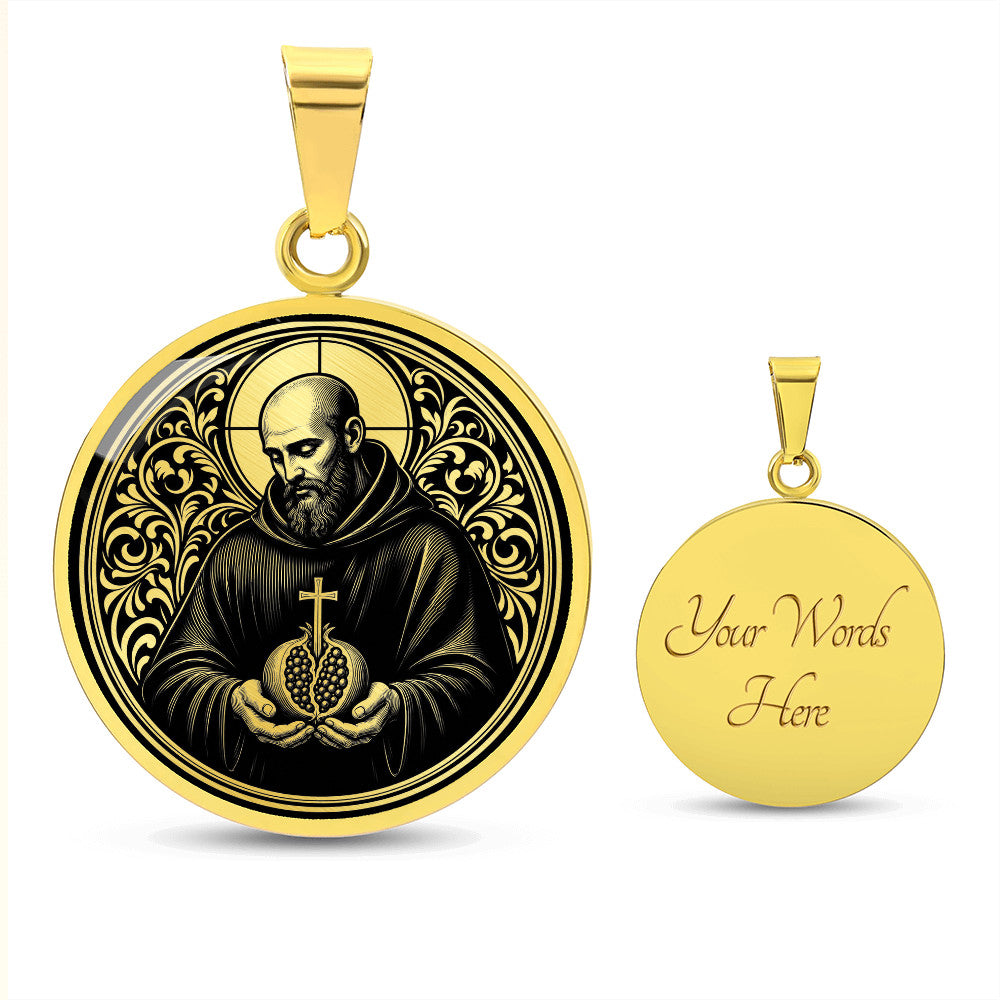 Saint John of God Medal Necklace – Patron Saint of Hospitals & the Sick