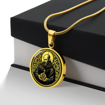 Saint John of God Medal Necklace – Patron Saint of Hospitals & the Sick