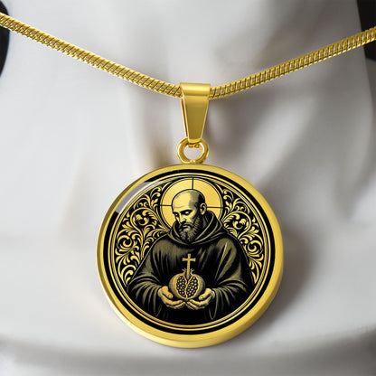 Saint John of God Medal Necklace – Patron Saint of Hospitals & the Sick