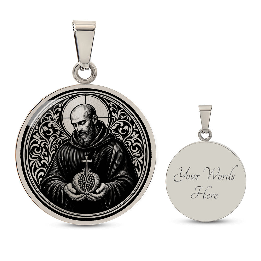 Saint John of God Medal Necklace – Patron Saint of Hospitals & the Sick