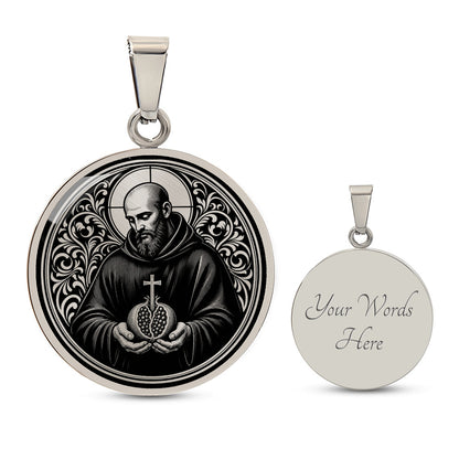 Saint John of God Medal Necklace – Patron Saint of Hospitals & the Sick