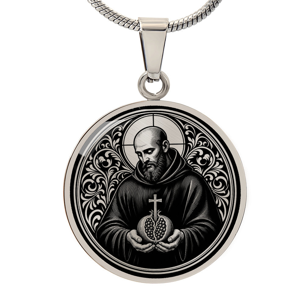 Saint John of God Medal Necklace – Patron Saint of Hospitals & the Sick