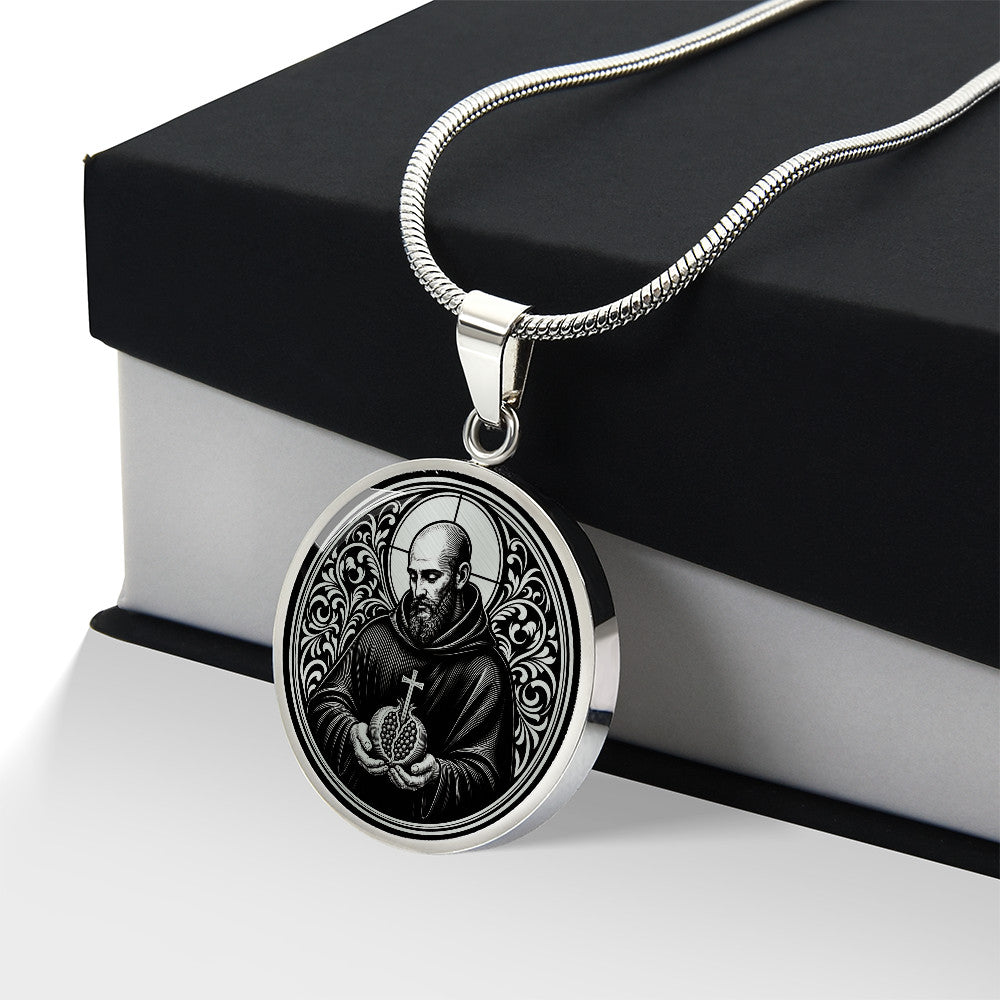 Saint John of God Medal Necklace – Patron Saint of Hospitals & the Sick