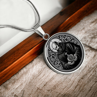 Saint John of God Medal Necklace – Patron Saint of Hospitals & the Sick