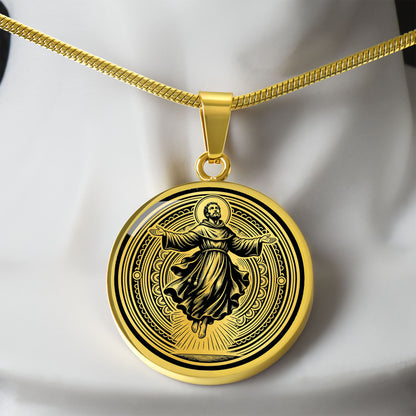 Saint Joseph of Cupertino Medal Necklace – Patron Saint of Aviators & Students