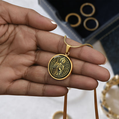 Saint Jude Medal Necklace – Patron Saint of Hopeless Causes & Desperate Situations