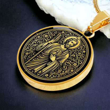Saint Jude Medal Necklace – Patron Saint of Hopeless Causes & Desperate Situations