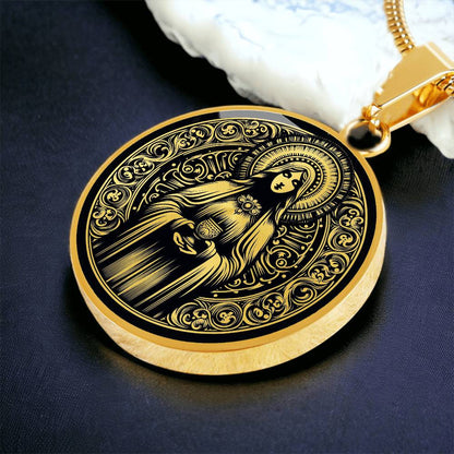 Saint Mary Magdalene Medal Necklace – Patron Saint of Converts & Penitents