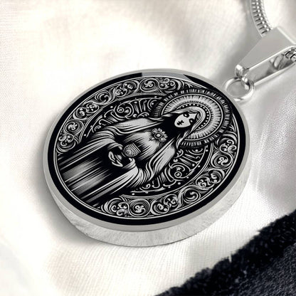 Saint Mary Magdalene Medal Necklace – Patron Saint of Converts & Penitents
