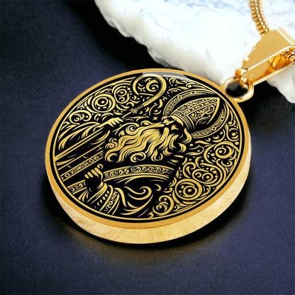 Saint Nicholas of Myra Medal Necklace - Bishop, Protector, Patron of Children