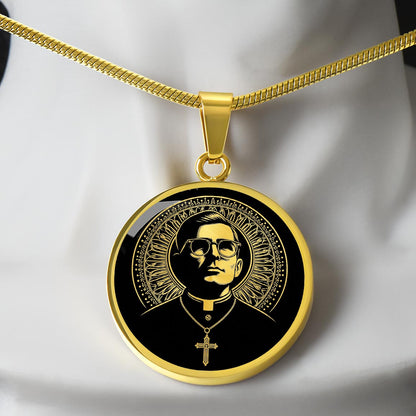 Saint Oscar Romero Medal Necklace – Voice for the Voiceless