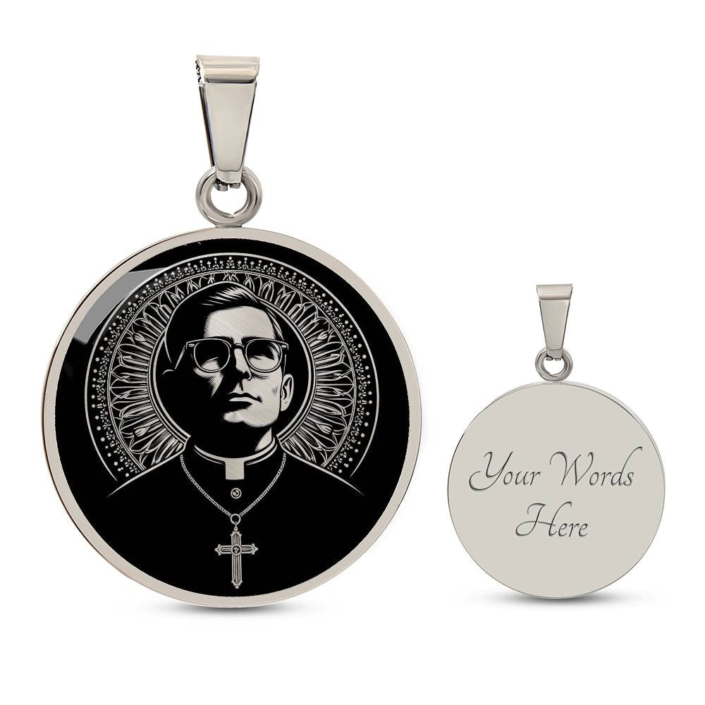 Saint Oscar Romero Medal Necklace – Voice for the Voiceless