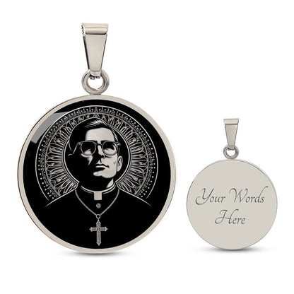Saint Oscar Romero Medal Necklace – Voice for the Voiceless