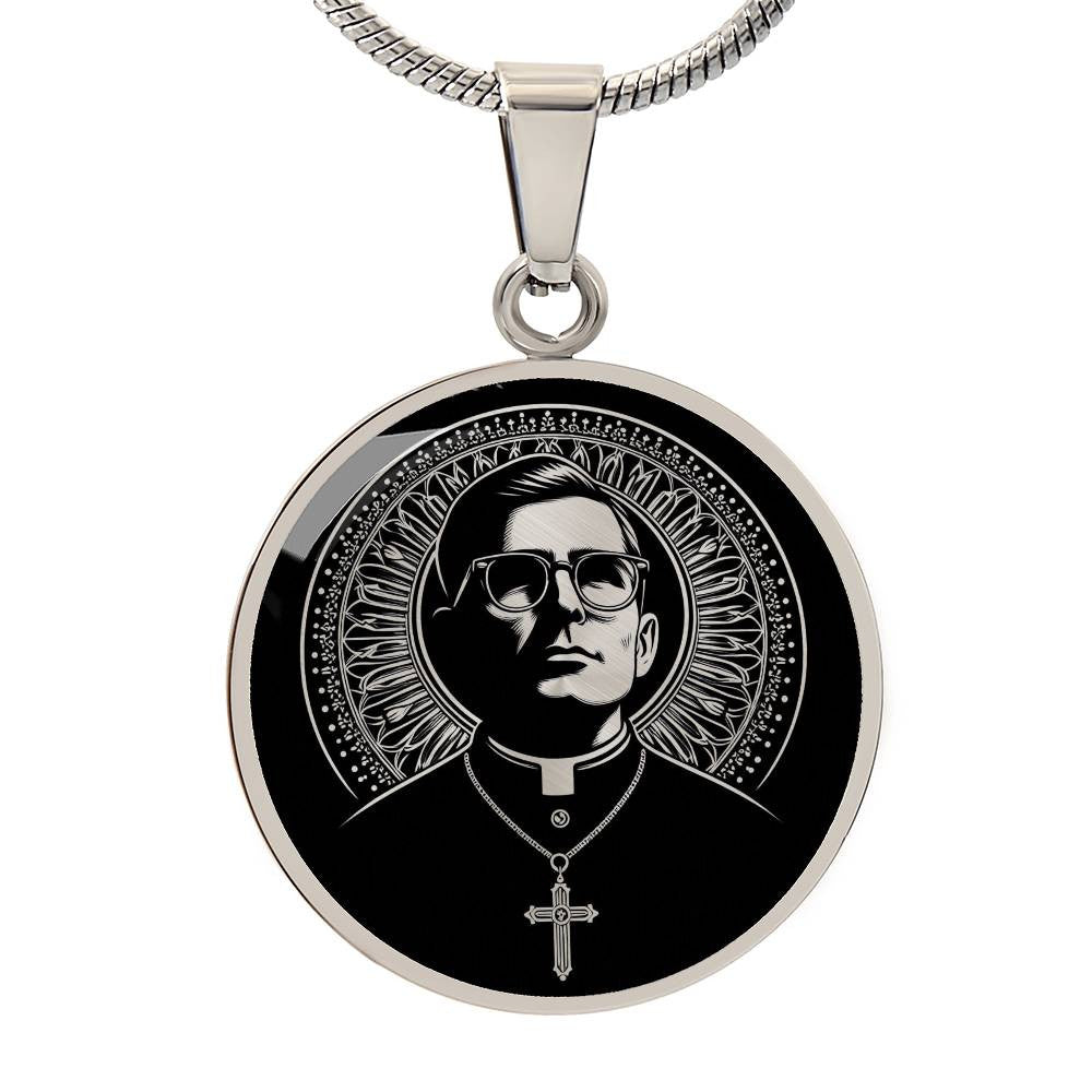 Saint Oscar Romero Medal Necklace – Voice for the Voiceless