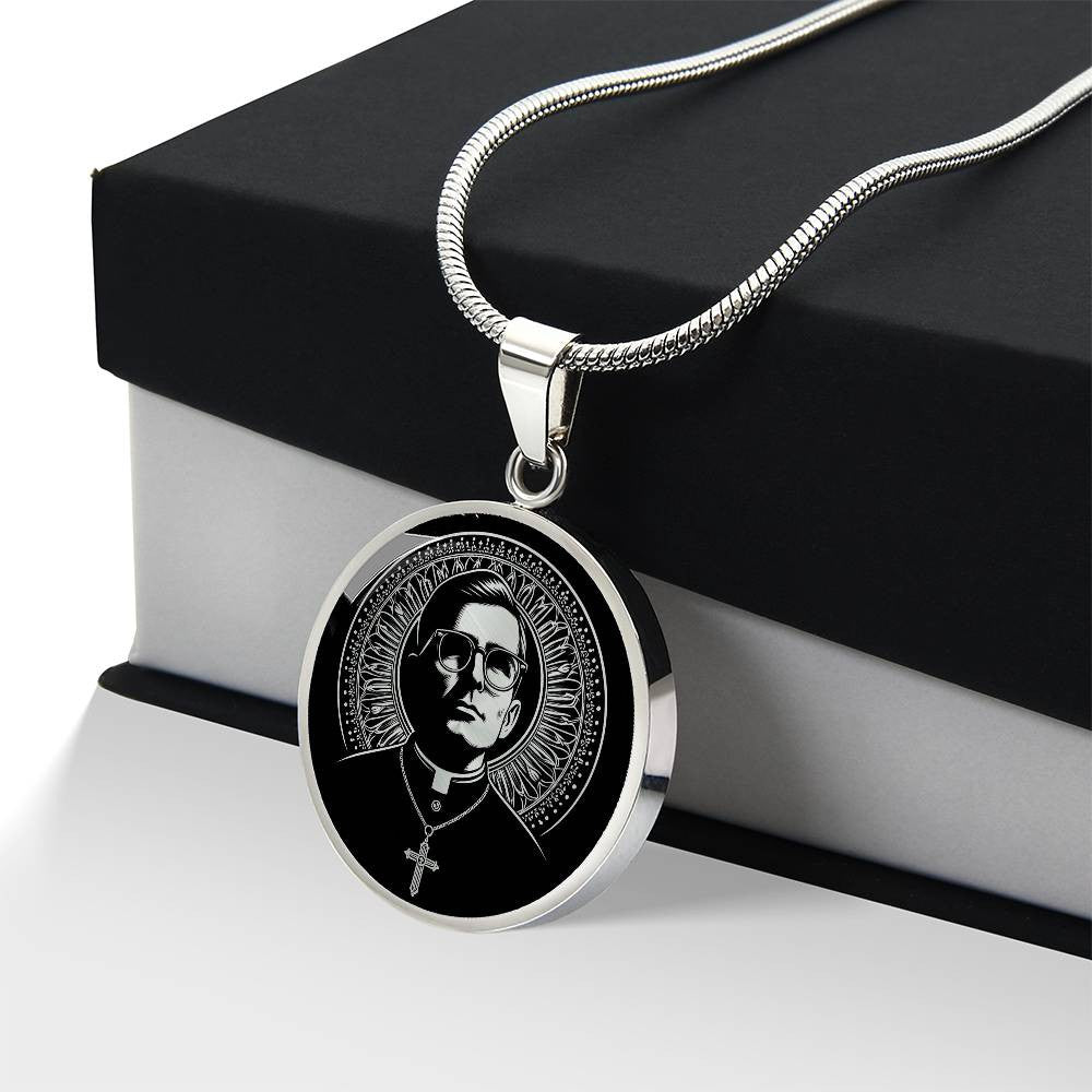 Saint Oscar Romero Medal Necklace – Voice for the Voiceless