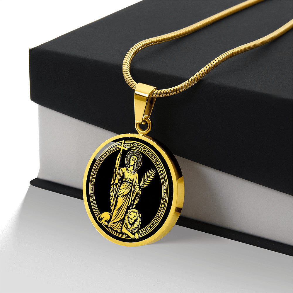 Saint Tatiana of Rome Medal Necklace – Patron Saint of Students