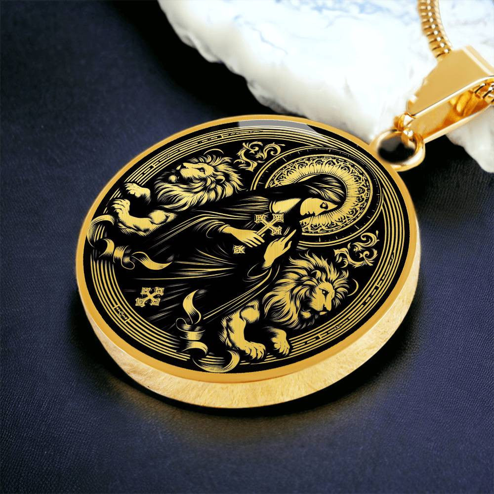 Saint Thecla of Iconium Medal Necklace - Protomartyr, Disciple of Paul