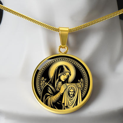 Saint Veronica Medal - Patron Saint of Photographers & The Veil of Christ
