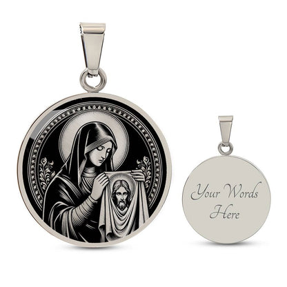Saint Veronica Medal - Patron Saint of Photographers & The Veil of Christ